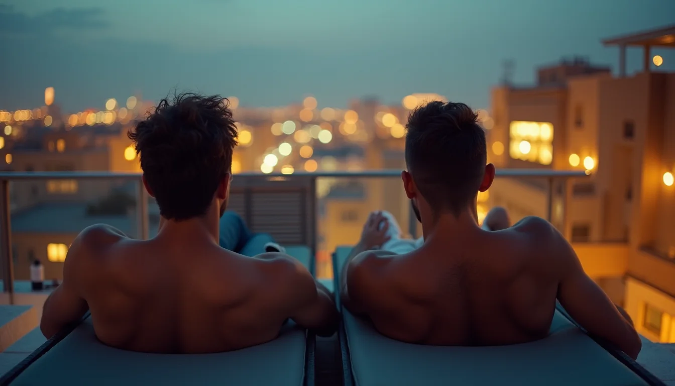 rooftop, transats, ambiance urbaine et nightlife, lieux et lifestyle
