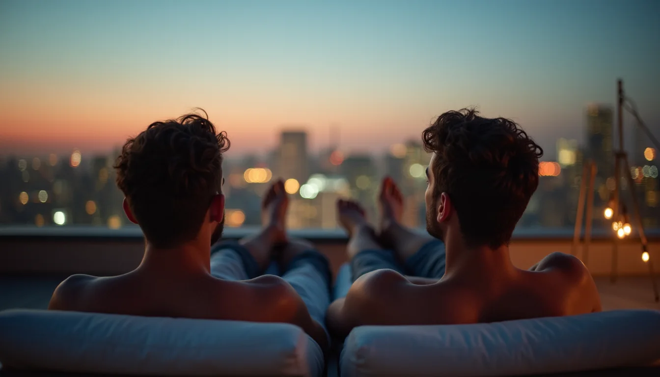rooftop, transats, ambiance urbaine et nightlife, lieux et lifestyle